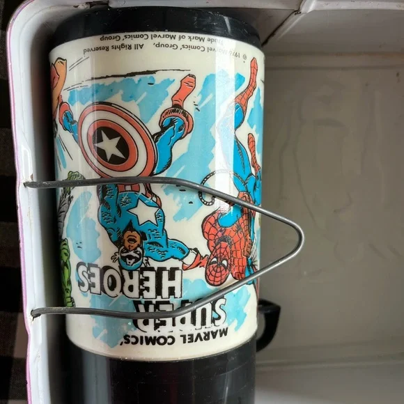 Vintage 1976 Marvel Comics Super Heroes Lunchbox - Picture 5 of 8